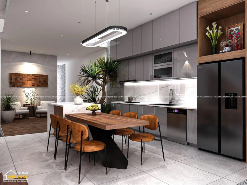 Cầm Hân House - Nhà phố hiện đại tối ưu không gian và thông thoáng