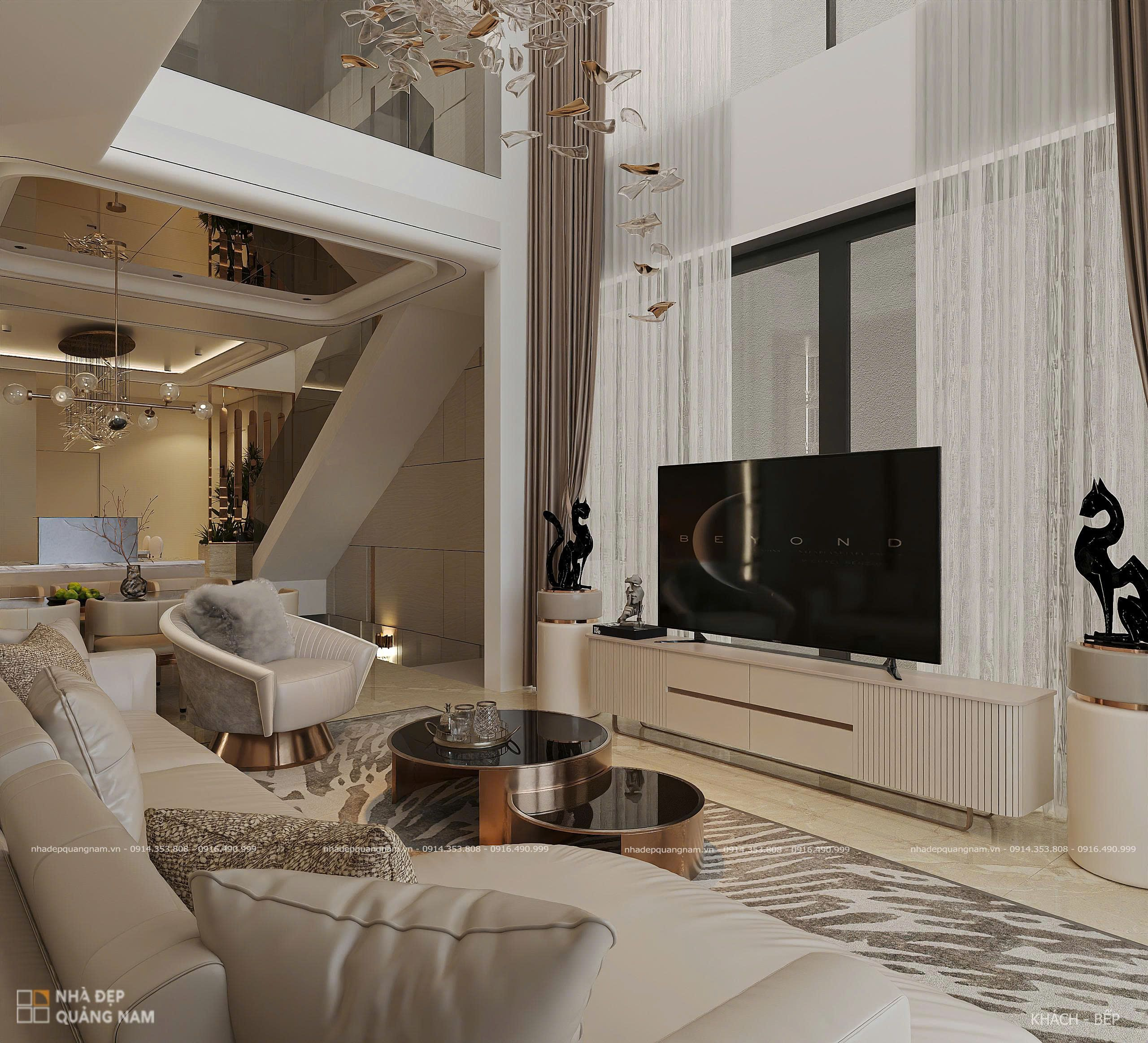 NHÀ ĐẸP QUẢNG NAM| Phong cách hiện đại, thanh lịch gia chủ LA House