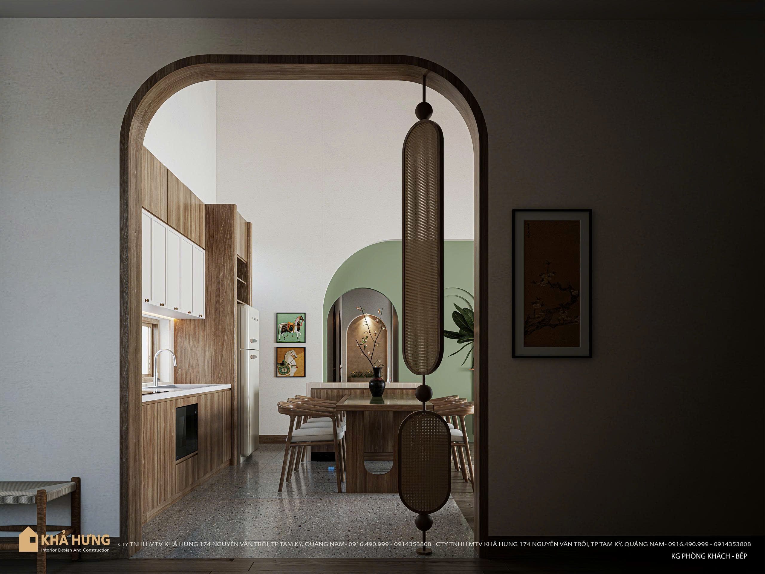 NĐQN | Không gian khách bếp lúc vào