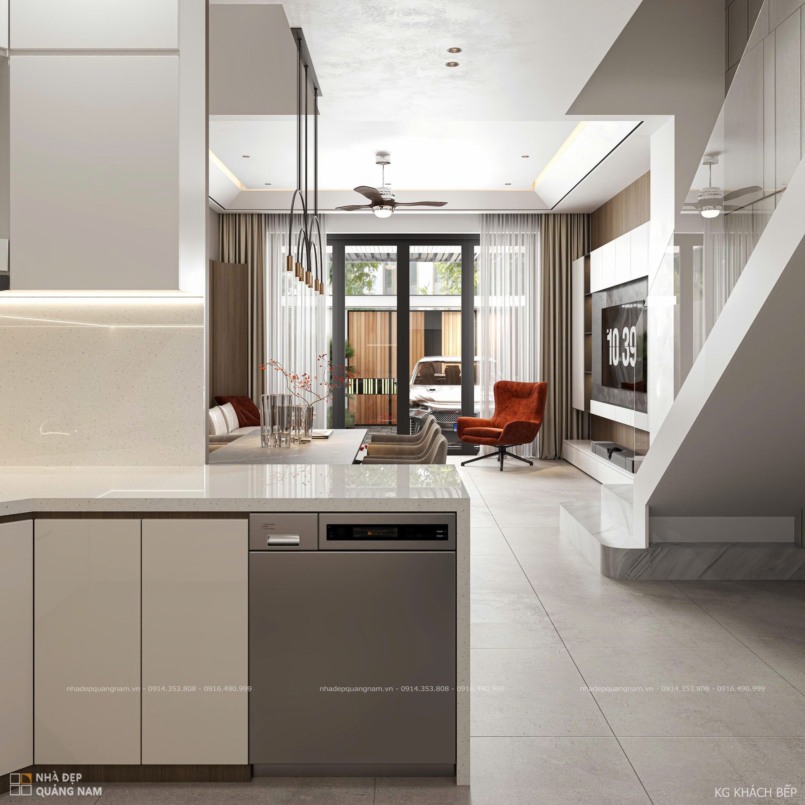 L House - Nhà phố sang trọng kết hợp với chủ nghĩa tối giản