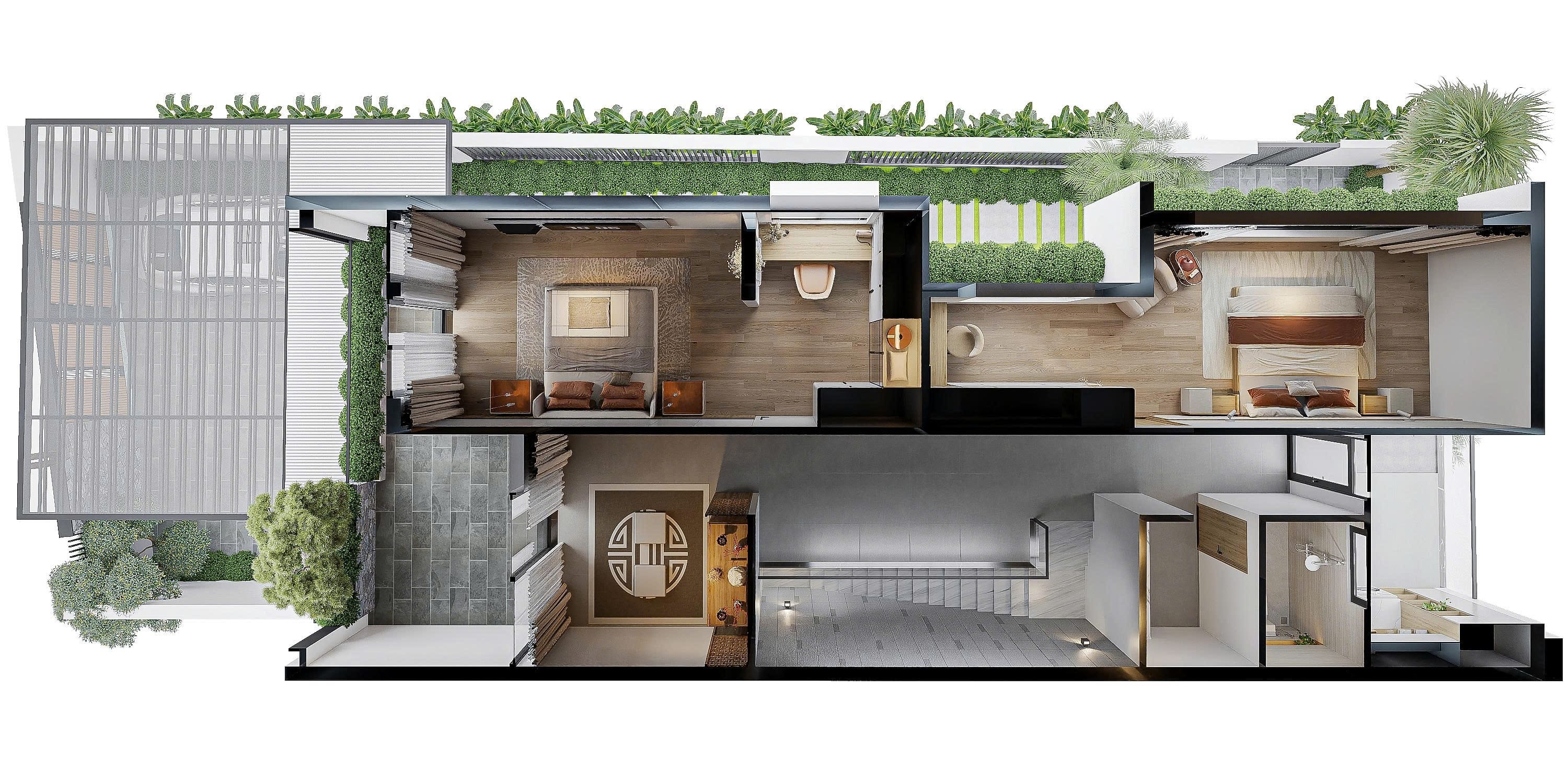 DT House - Nghệ thuật kiến tạo "khoảng lặng" giữa nhịp sống phố thị