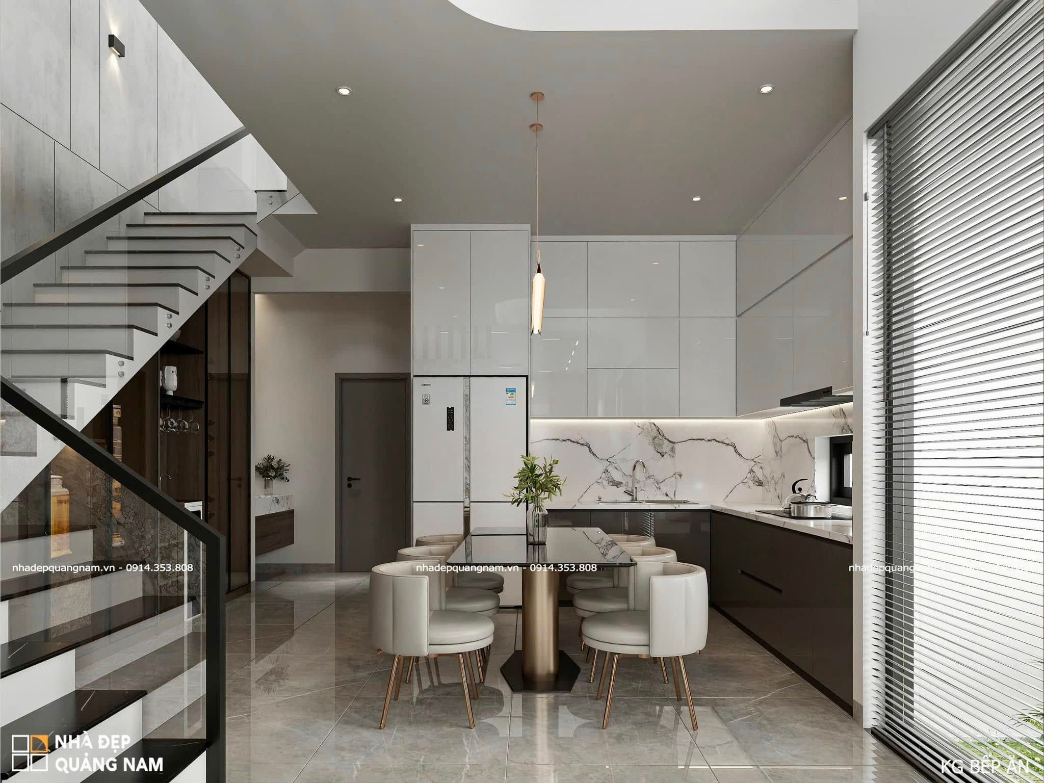 BN House - Nhà phố 2 mặt tiền hiện đại xanh - sáng - thoáng tại Tam Kỳ