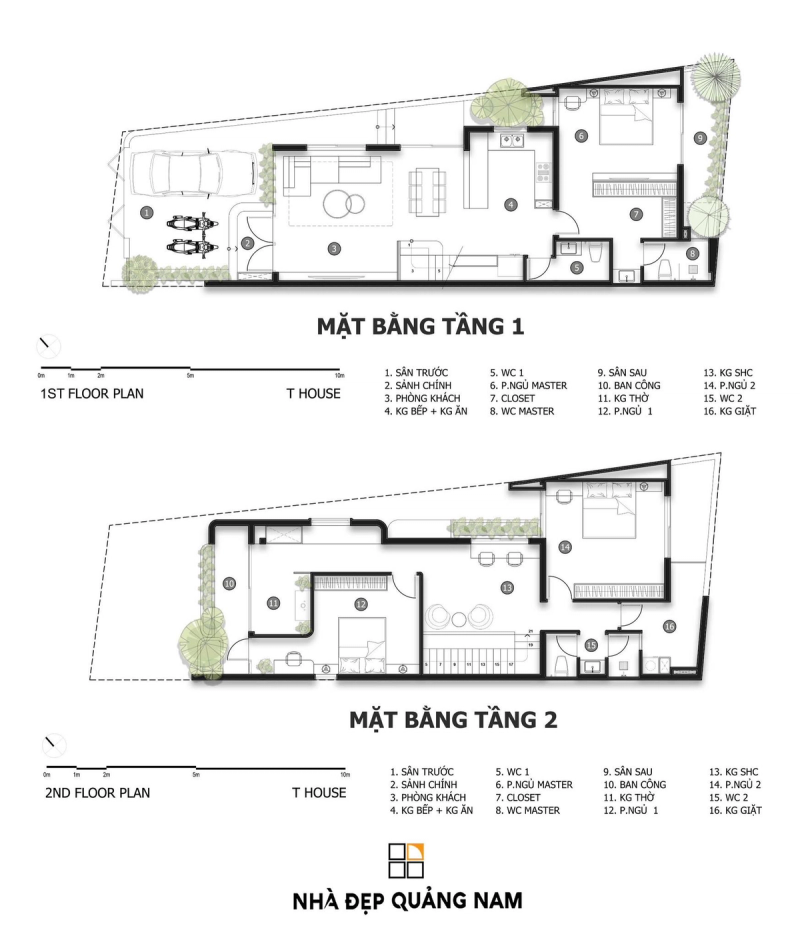 NĐQN | Mặt bằng T2 House