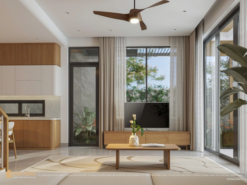 HN House - Không gian sống tiện nghi trên lô đất 8x16.6m