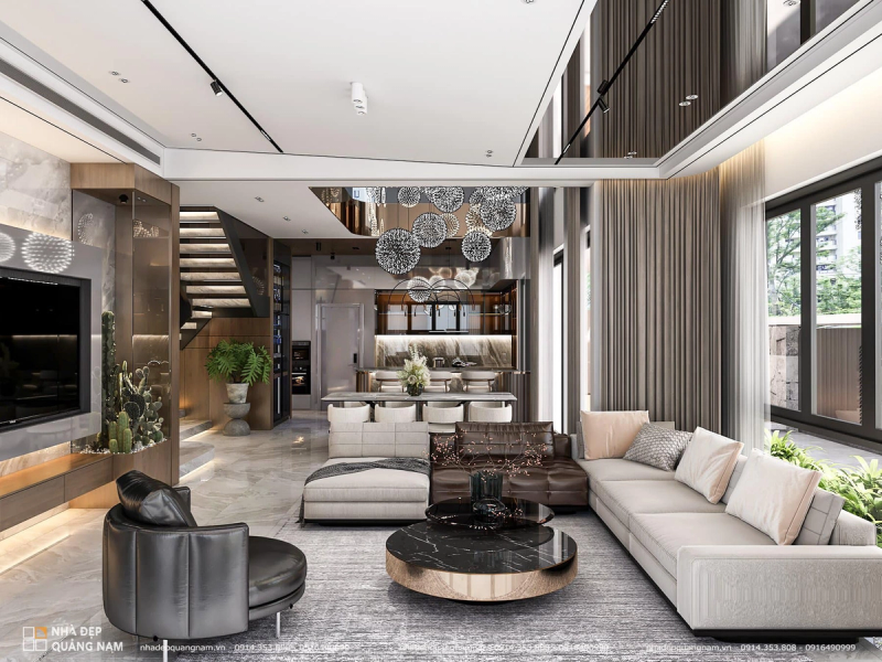 Không gian sống hiện đại, đẳng cấp tại NH Villa