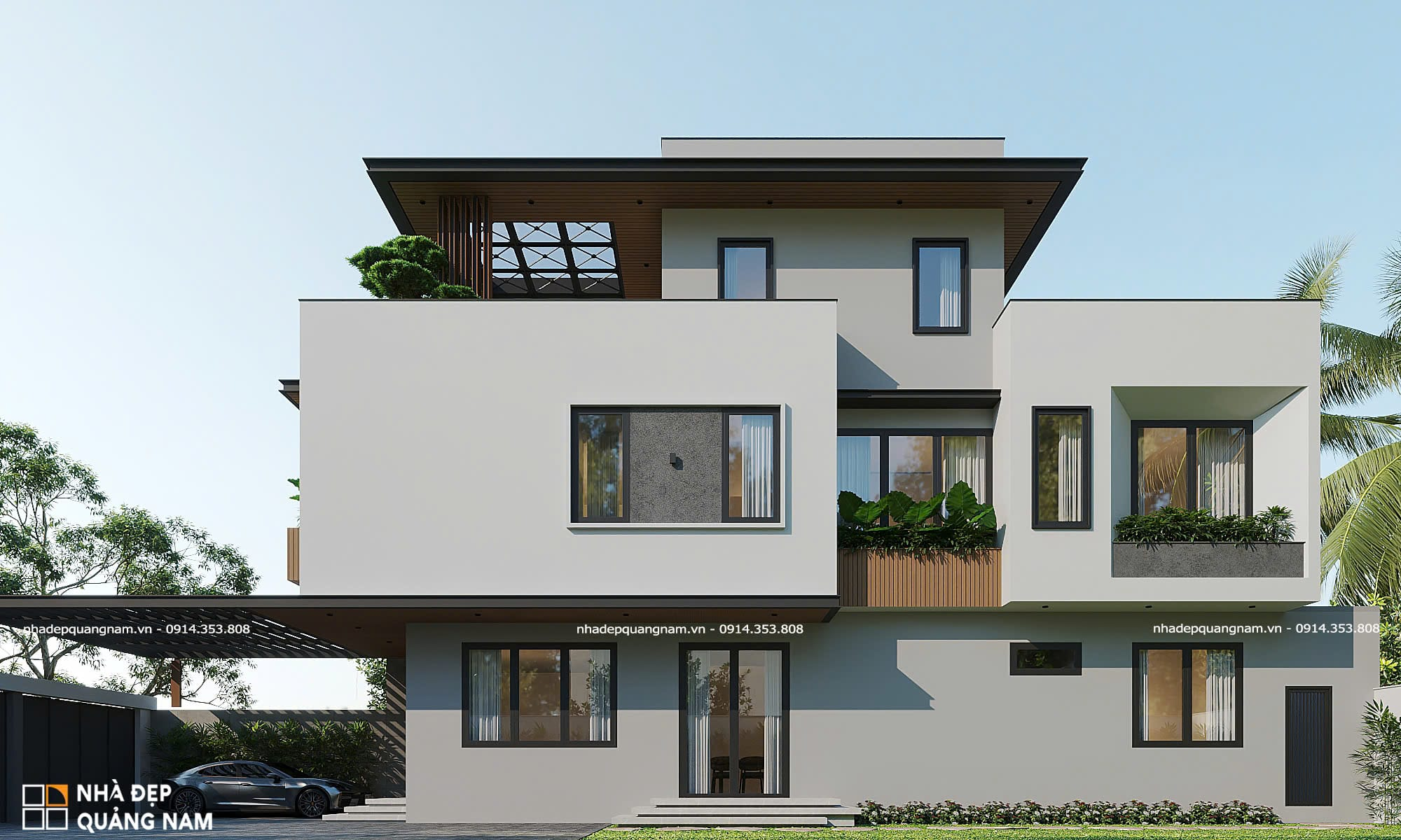 BB House - Nhà phố hiện đại 3 tầng tại Đà Nẵng