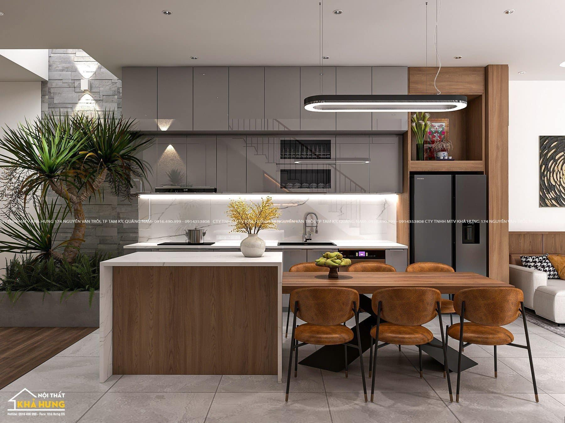 Cầm Hân House - Nhà phố hiện đại tối ưu không gian và thông thoáng