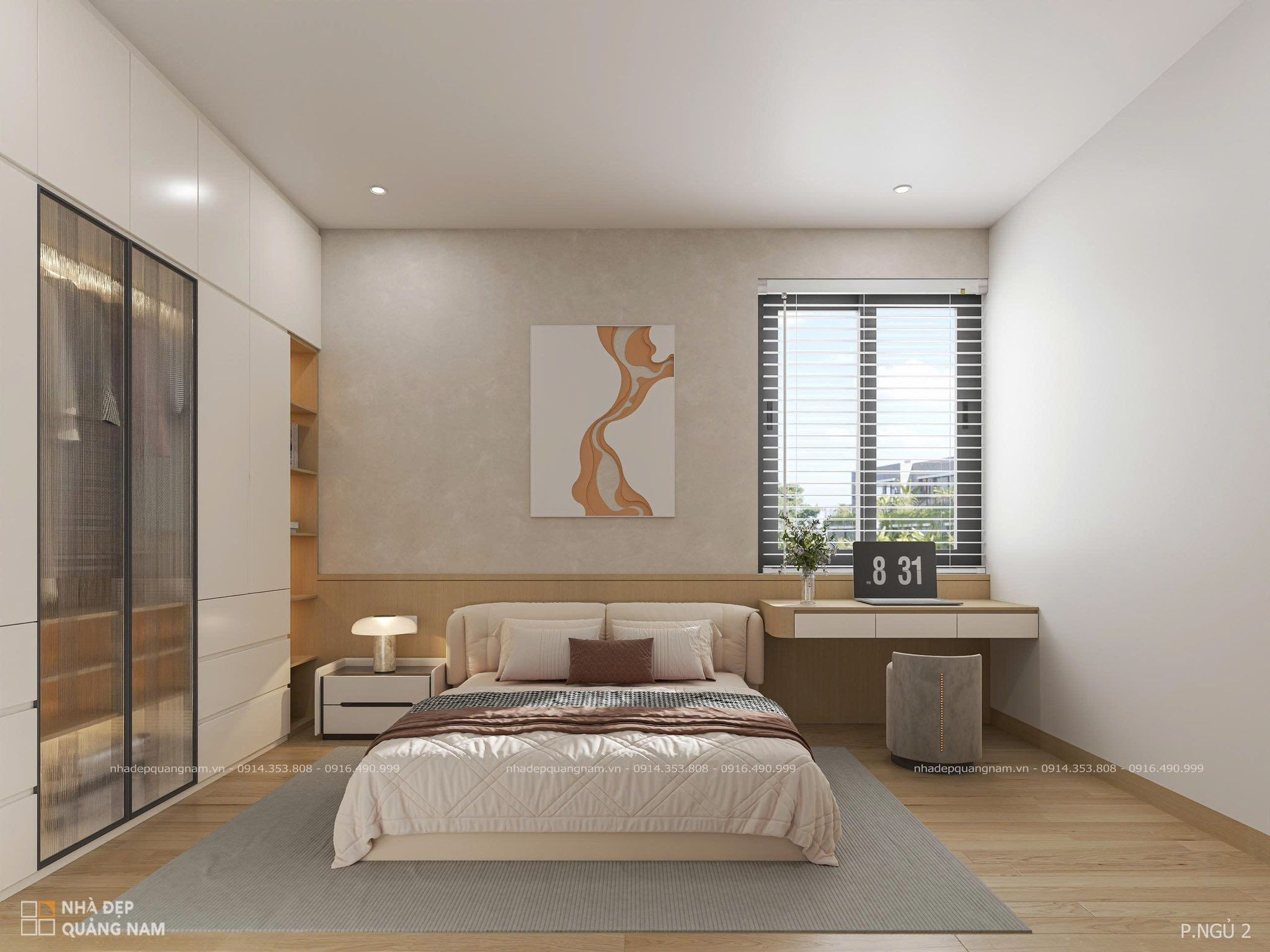 QH House - Nhà phố lệch tầng đầy đủ tiện nghi