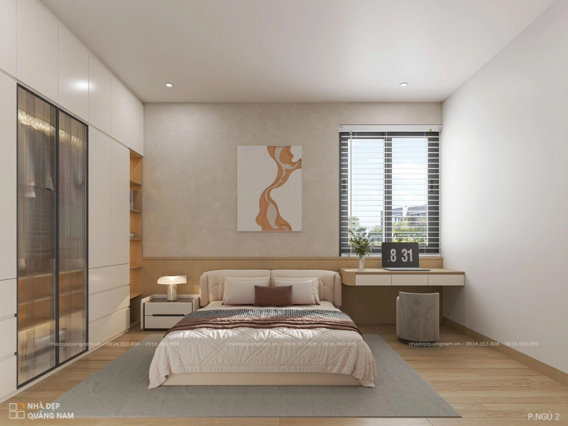 QH House - Nhà phố lệch tầng đầy đủ tiện nghi