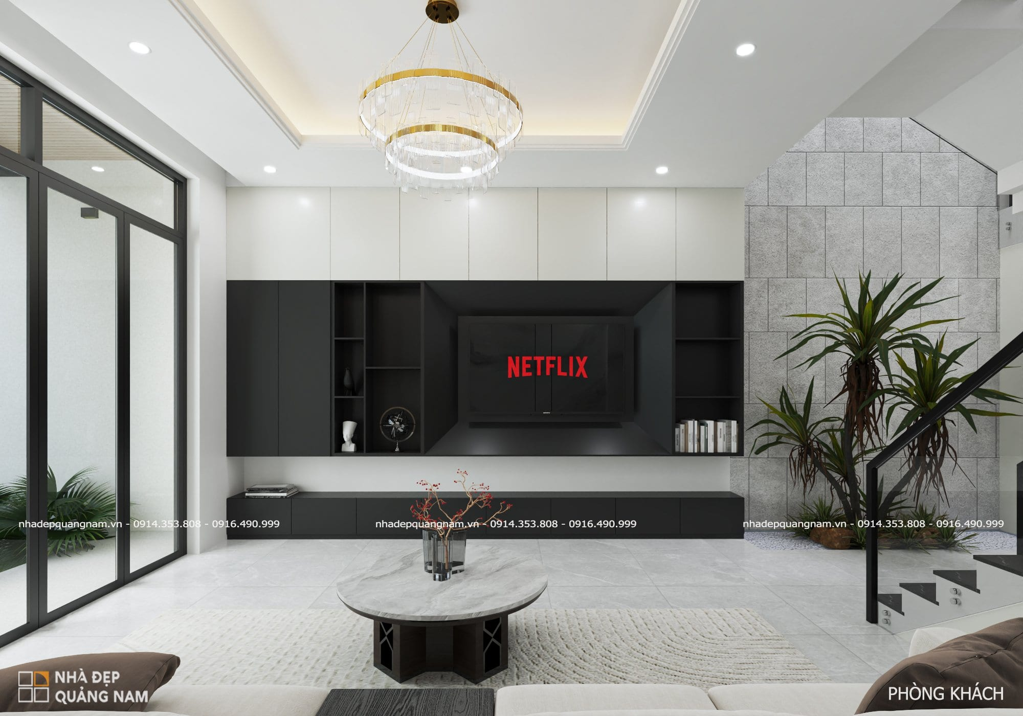 NH House – Nhà phố hướng tây, giải pháp tránh nắng hiệu quả