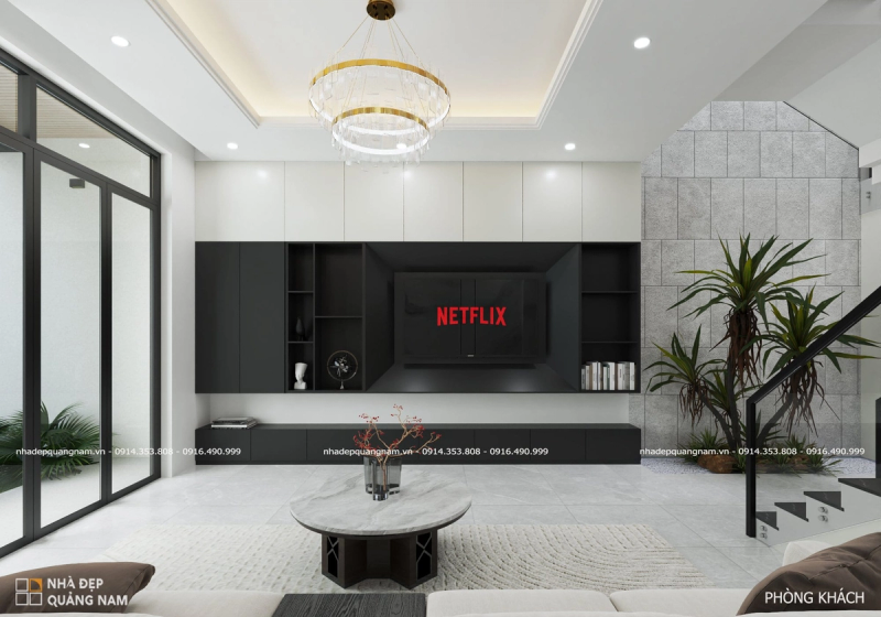 NH House – Nhà phố hướng tây, giải pháp tránh nắng hiệu quả