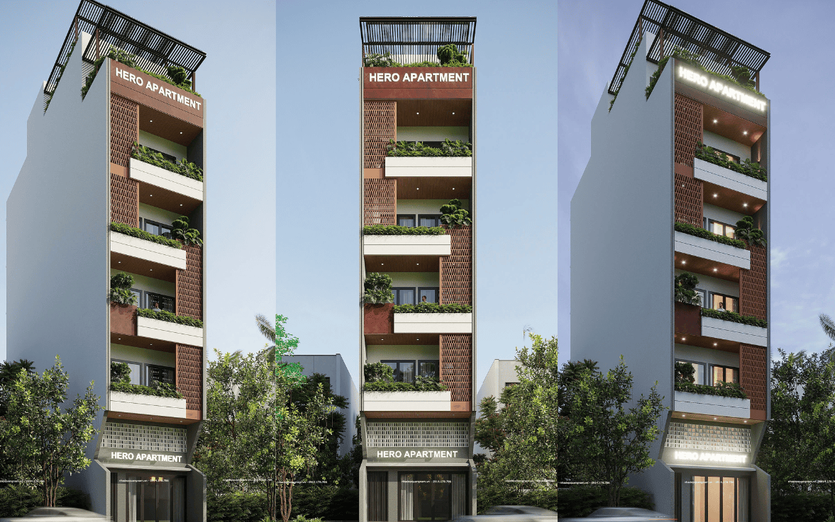 HERO APARTMENT - Căn hộ 6 tầng tại Mai Hắc Đế