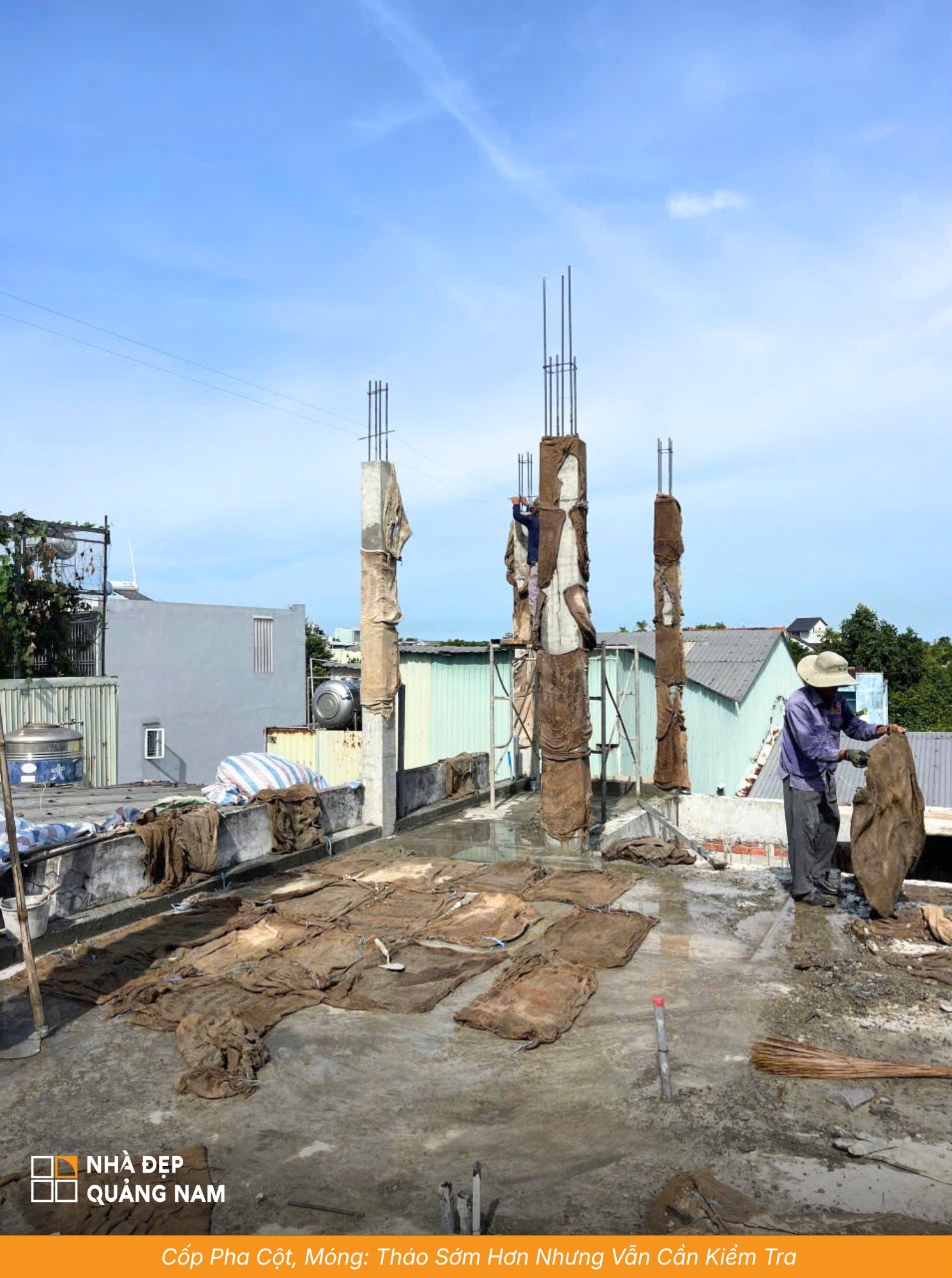 Cốp Pha Cột, Móng: Tháo Sớm Hơn Nhưng Vẫn Cần Kiểm Tra