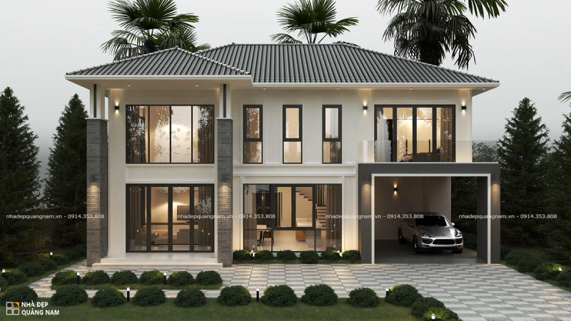 Q Villa - Biệt thự hiện đại đậm chất Châu Âu 