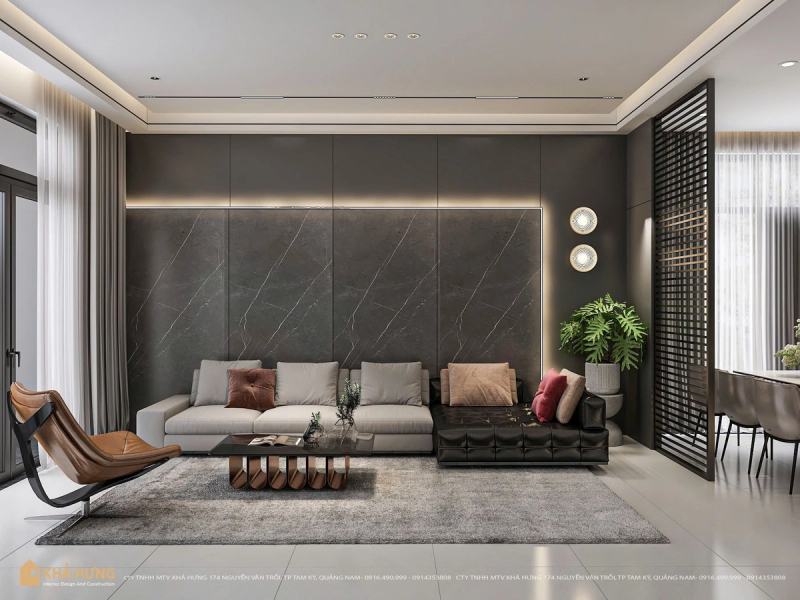 TM House - Tuyệt tác nhà phố 3 tầng hiện đại tại Tam Kỳ