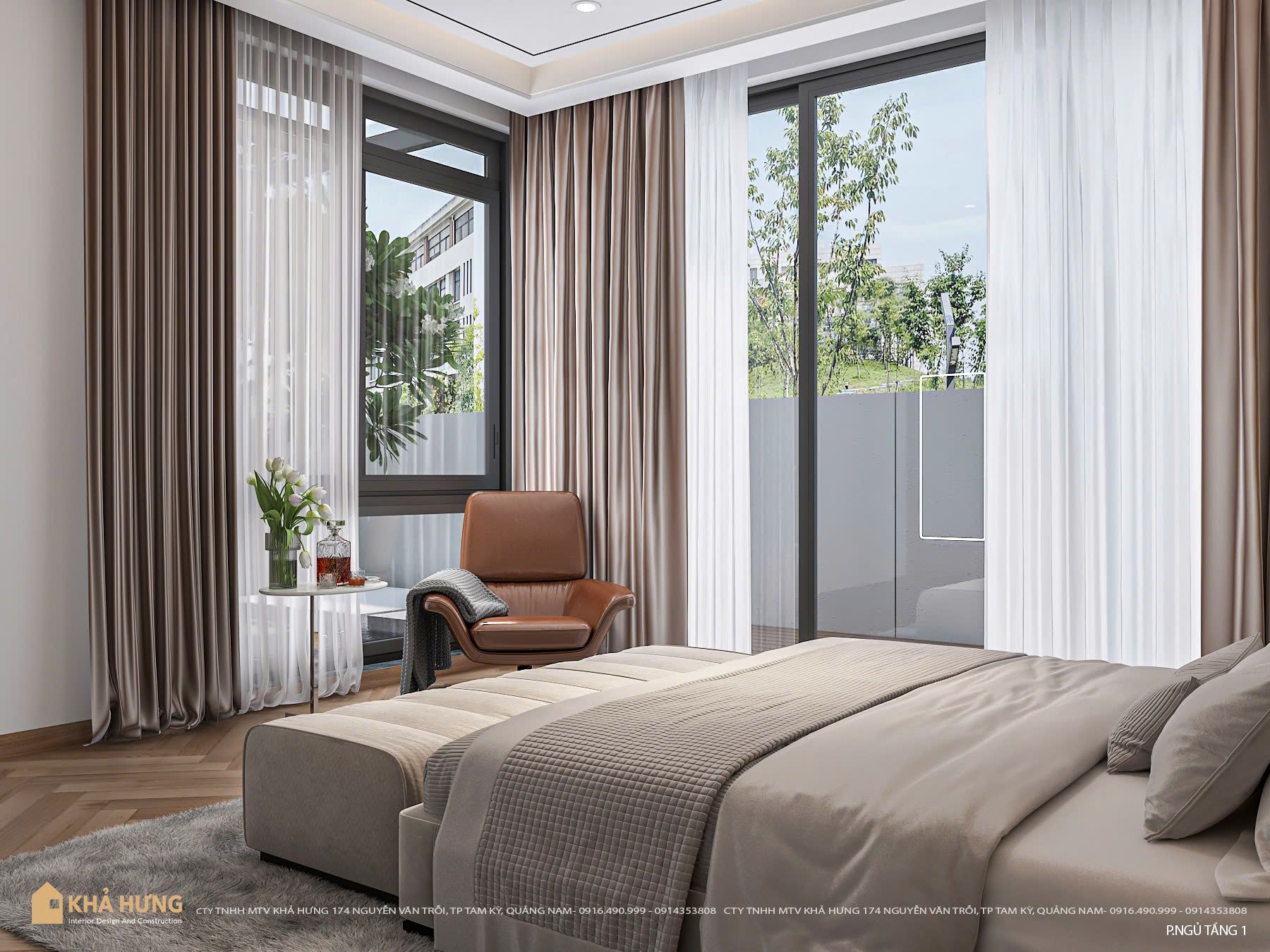 NHÀ ĐẸP QUẢNG NAM | PHÒNG NGỦ 1 DT VILLA