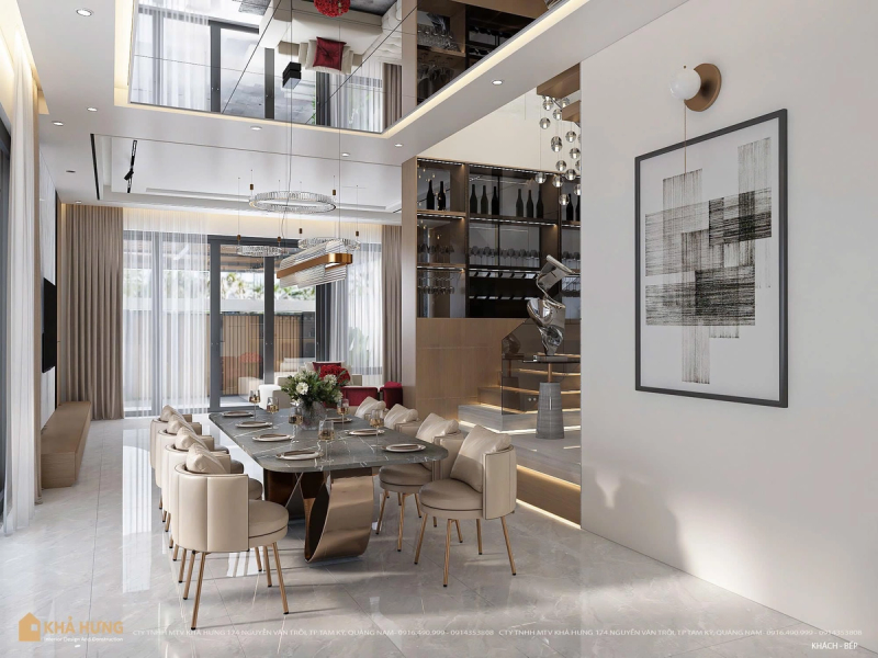 HT Villa - Chất mạnh mẽ của kiến trúc hiện đại