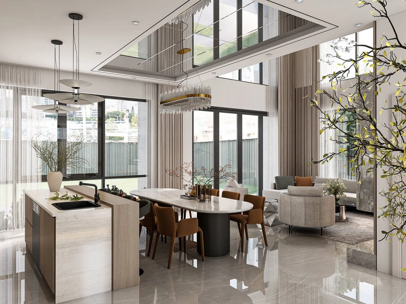 Q Villa - Biệt thự hiện đại đậm chất Châu Âu 