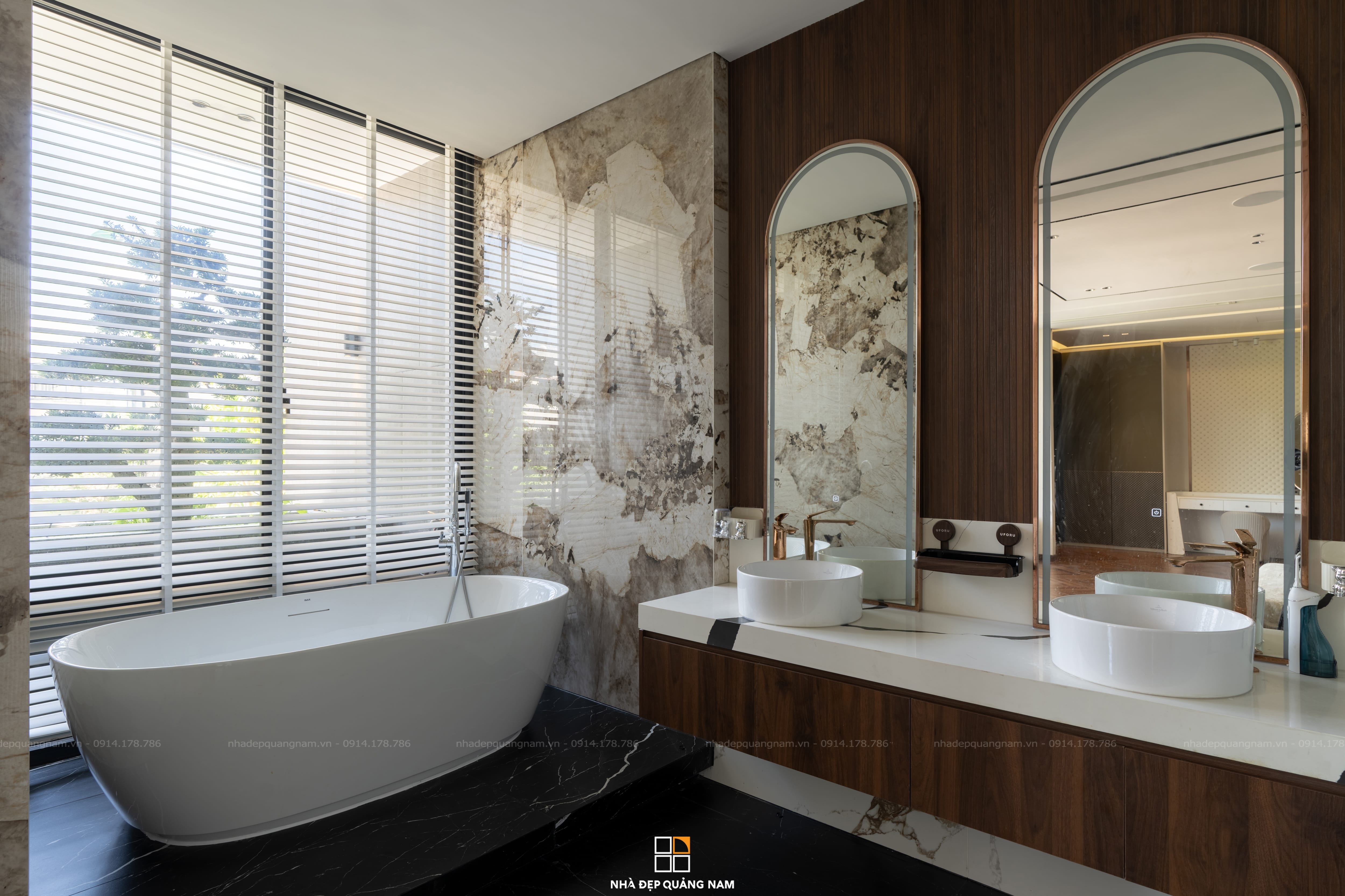 QH Villa - Biệt thự hiện đại cùng kiến trúc đậm chất sang trọng tại Đà Nẵng