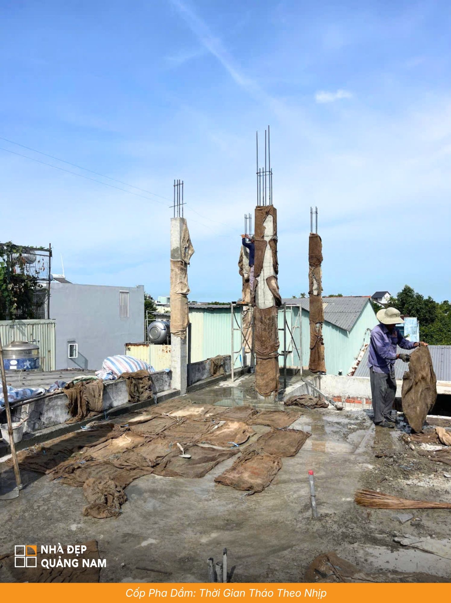 Cốp Pha Dầm: Thời Gian Tháo Theo Nhịp