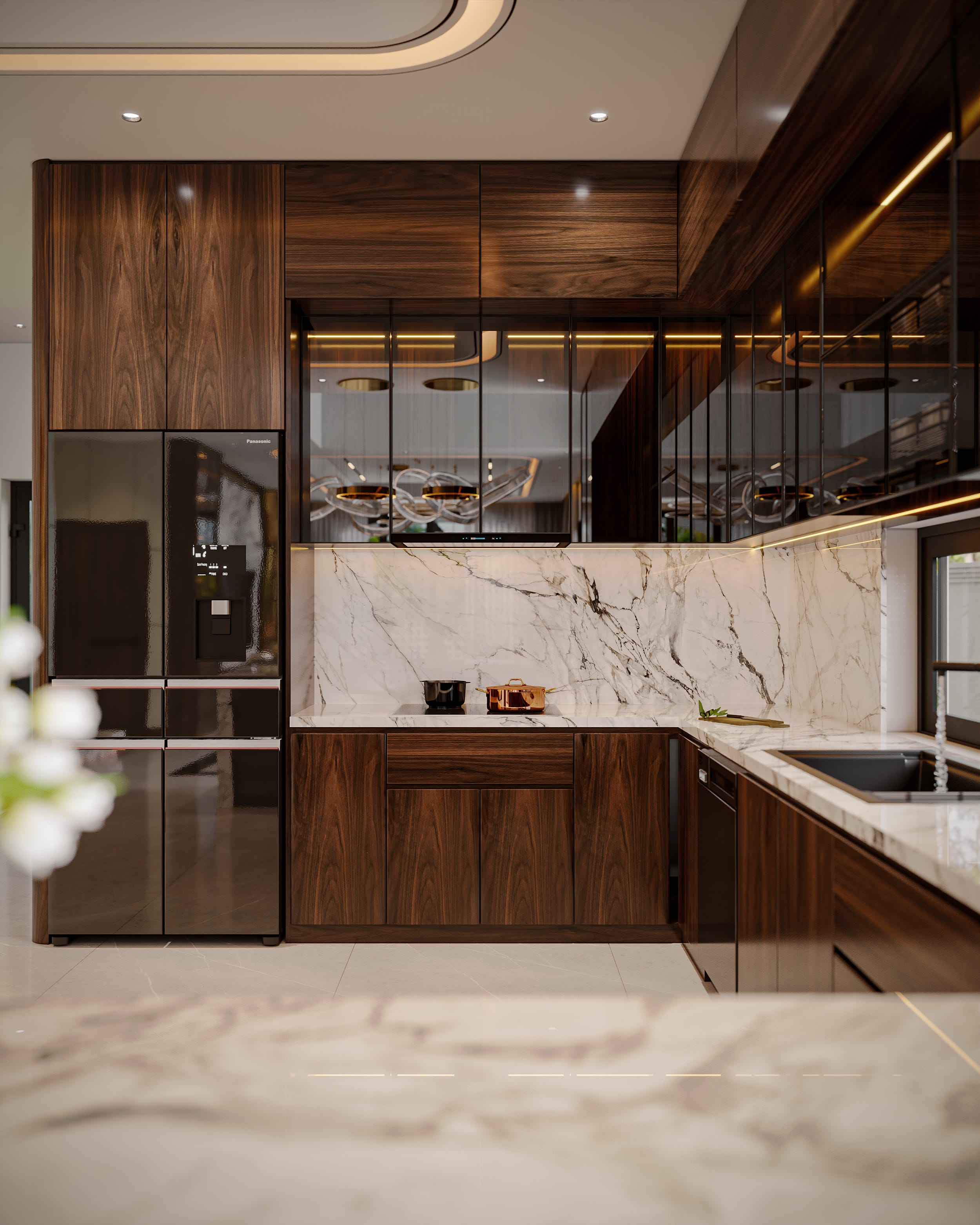 AT HOUSE - Mẫu nhà phố hiện đại 2 tầng 13x35m 