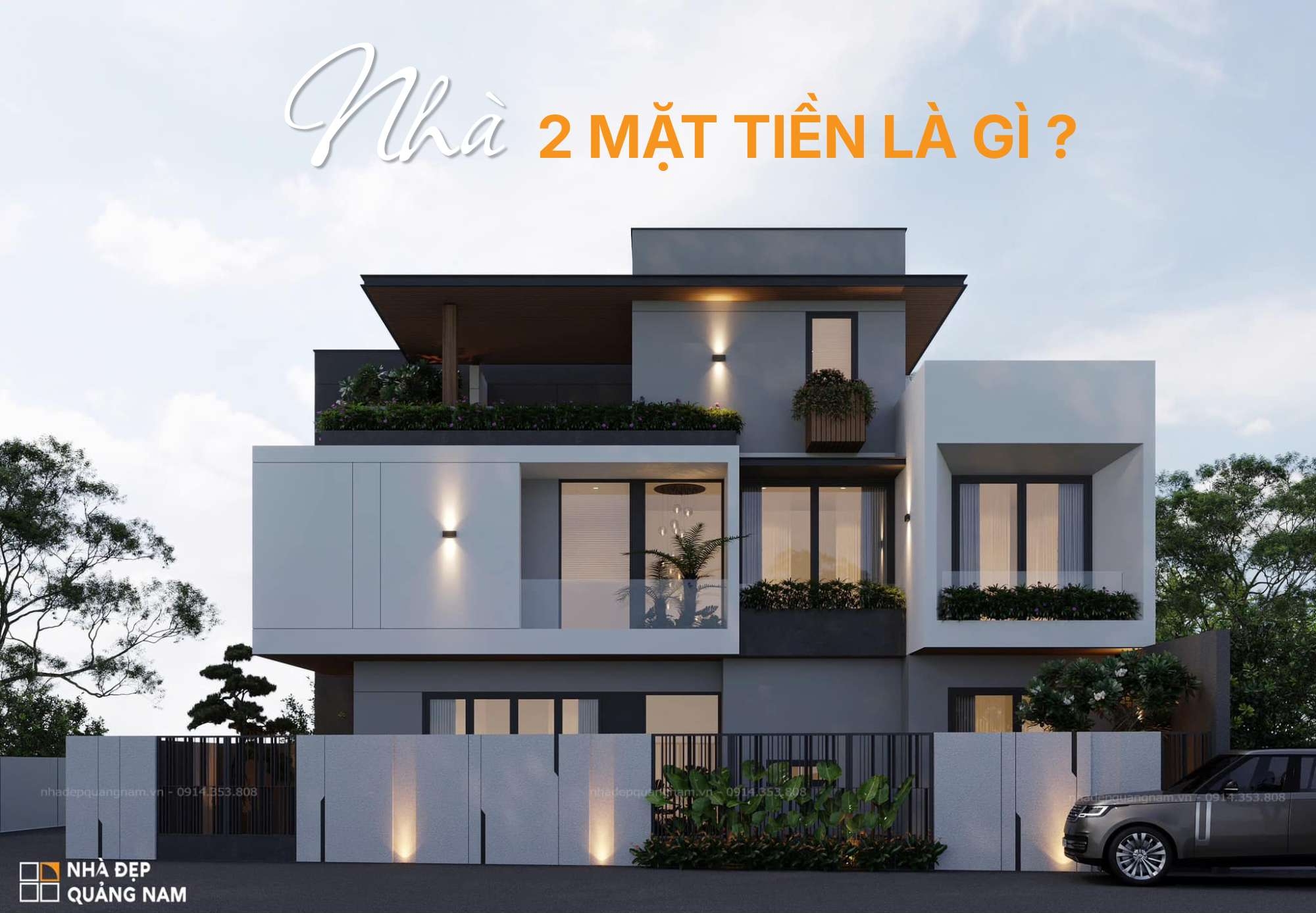 Nhà 2 mặt tiền là gì?