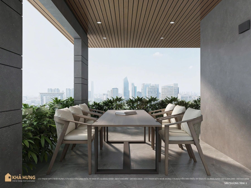 HT Villa - Chất mạnh mẽ của kiến trúc hiện đại