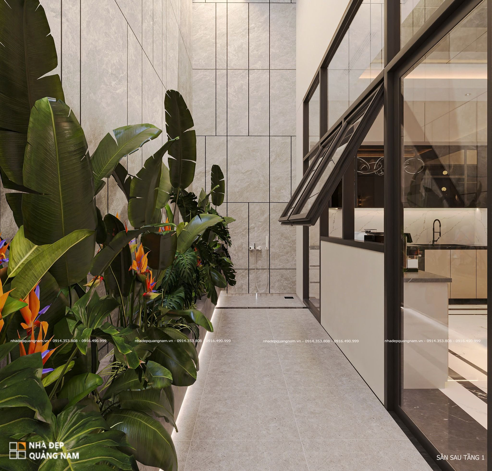 QH Villa - Kiến trúc hiện đại 200m2 luxury mang đậm dấu ấn cá nhân