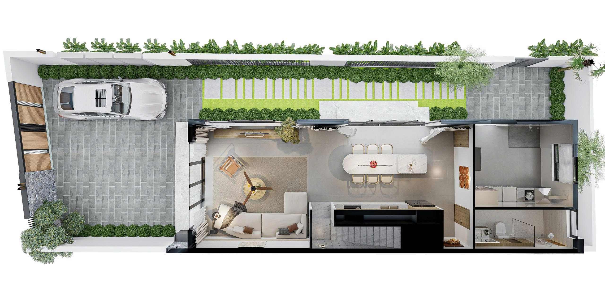 DT House - Nghệ thuật kiến tạo "khoảng lặng" giữa nhịp sống phố thị