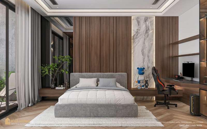 TM House - Tuyệt tác nhà phố 3 tầng hiện đại tại Tam Kỳ