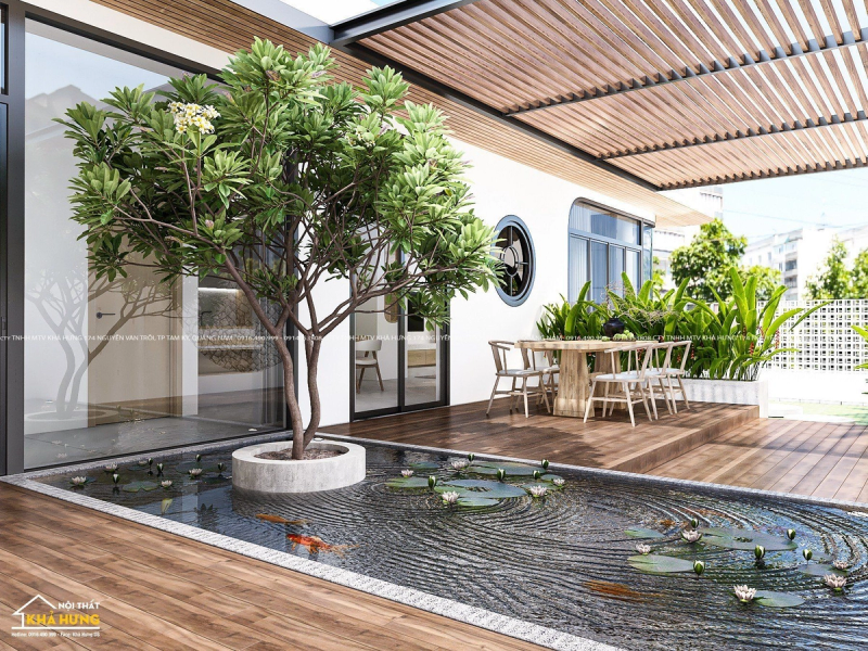 NT House - Nhà vườn hiện đại giao thoa giữa con người và tự nhiên 