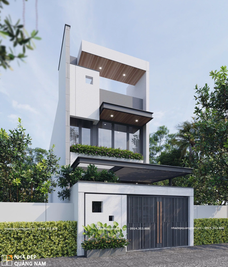 QH House - Nhà phố lệch tầng đầy đủ tiện nghi