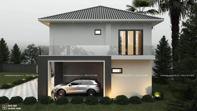 Q Villa - Biệt thự hiện đại đậm chất Châu Âu 