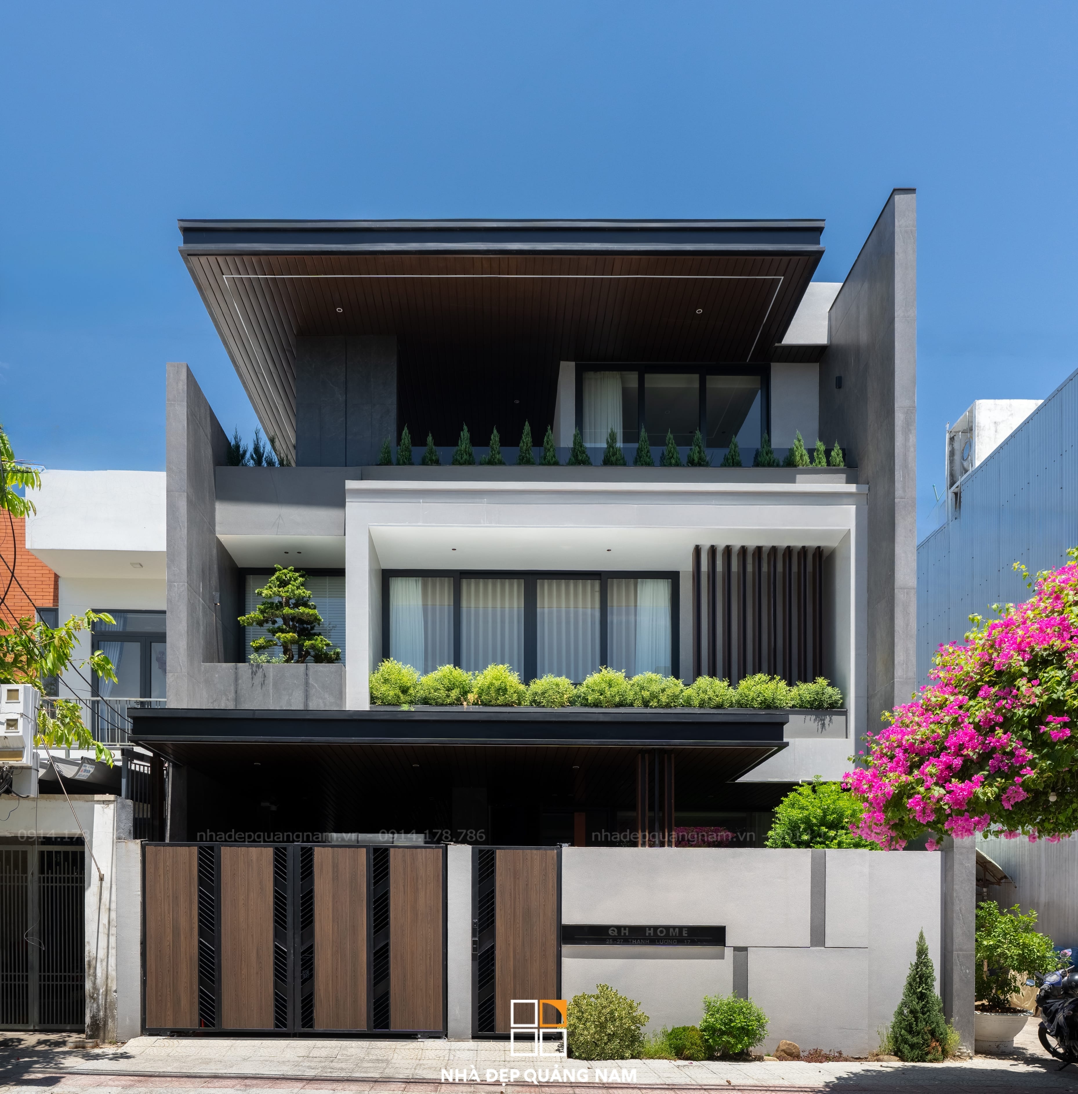 QH Villa - Biệt thự hiện đại cùng kiến trúc đậm chất sang trọng tại Đà Nẵng
