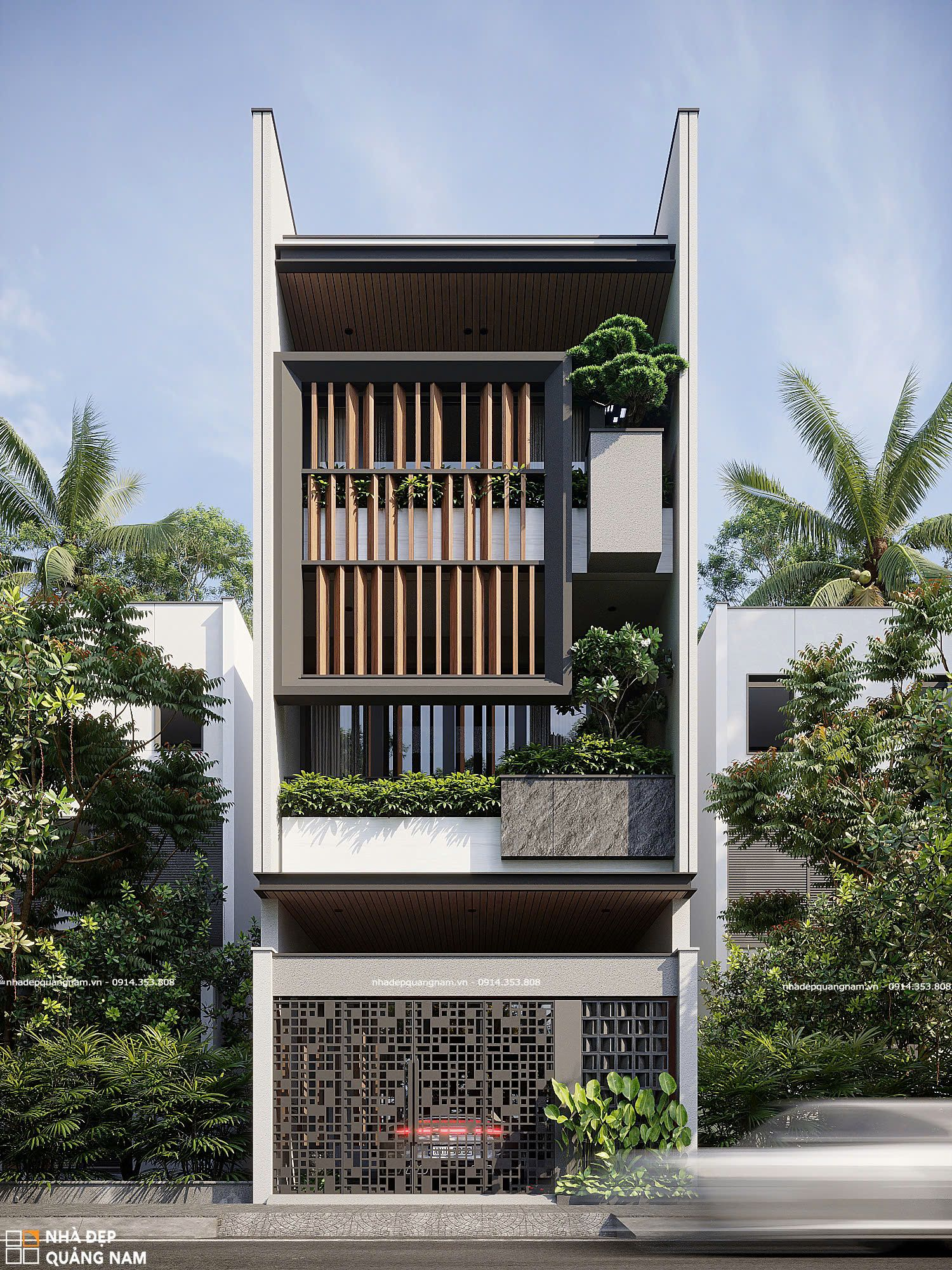NHÀ ĐẸP QUẢNG NAM| MẶT TIỀN LA HOUSE
