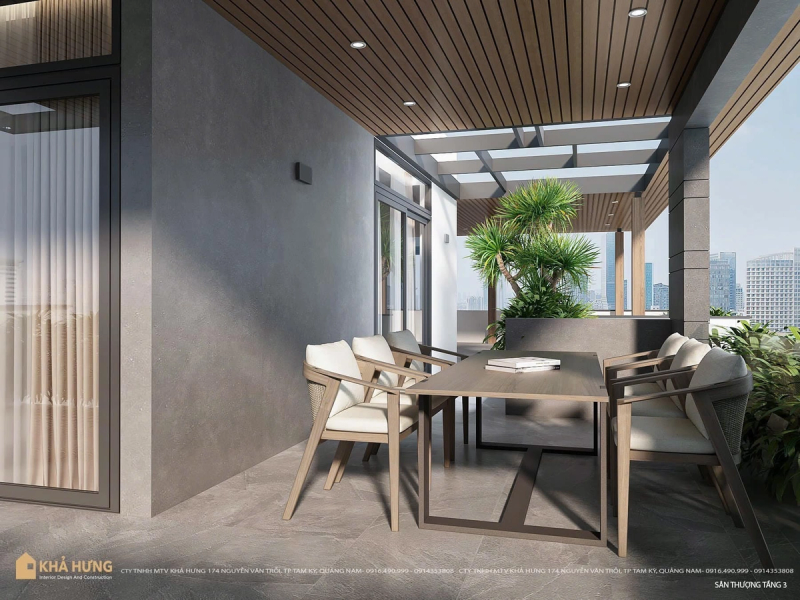 HT Villa - Chất mạnh mẽ của kiến trúc hiện đại