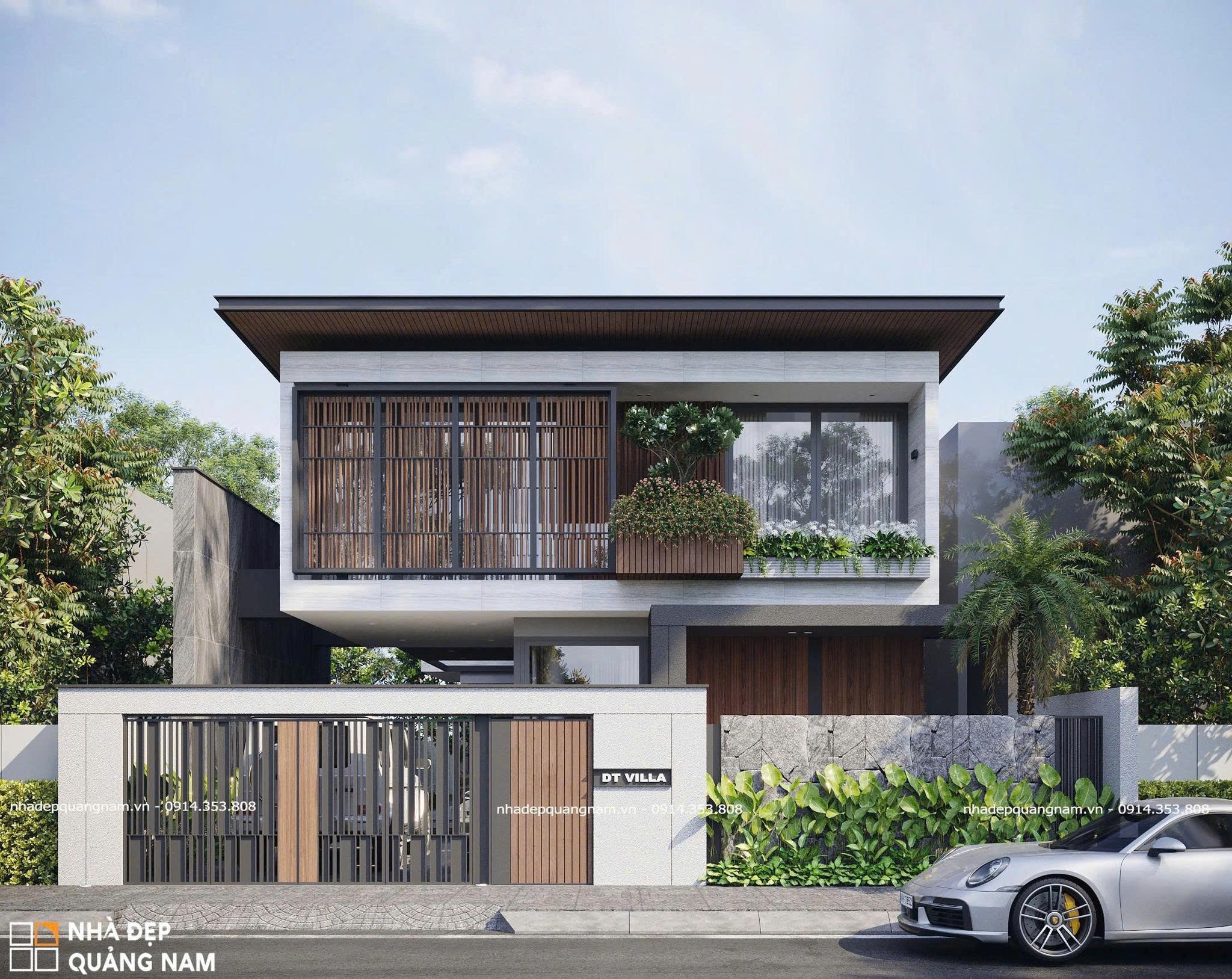 NHÀ ĐẸP QUẢNG NAM | MẶT TIỀN DT VILLA