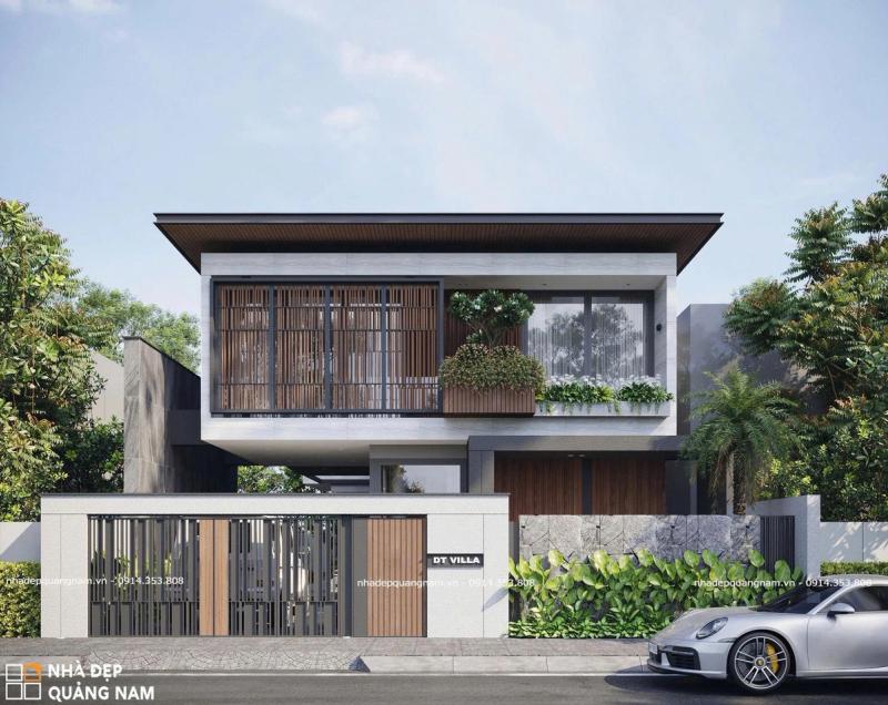 NHÀ ĐẸP QUẢNG NAM | MẶT TIỀN DT VILLA
