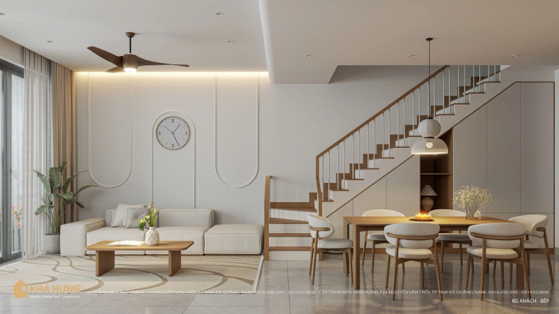 HN House - Không gian sống tiện nghi trên lô đất 8x16.6m