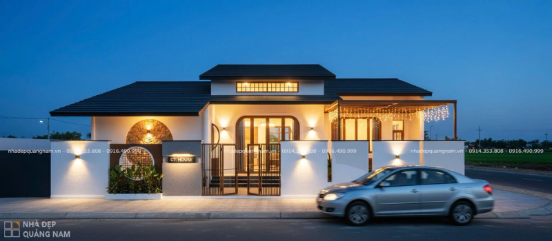 CT HOUSE: NGHỆ THUẬT CHỒNG XẾP HÌNH KHỐI VÀ KIẾN TẠO KHÔNG GIAN SỐNG KHOÁNG ĐẠT