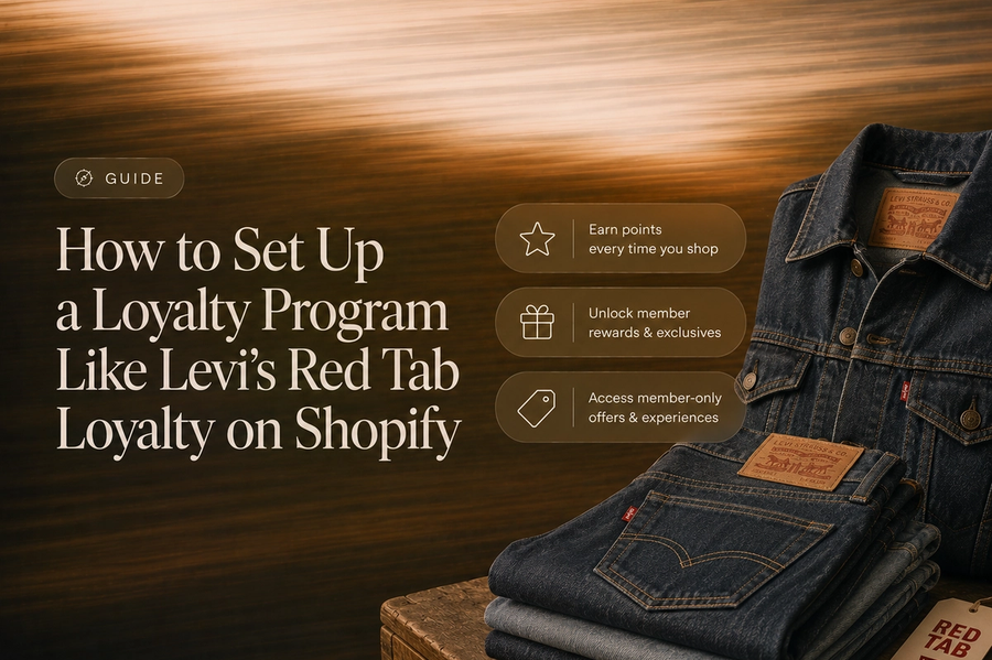 How to Set Up a Loyalty Program Like Levi's Red Tab Loyalty on Shopify