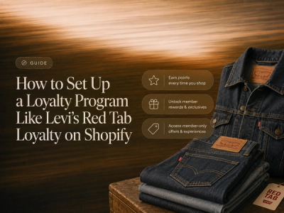 How to Set Up a Loyalty Program Like Levi's Red Tab Loyalty on Shopify