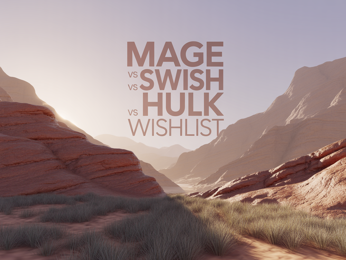 Mage vs Swish (Wishlist King) vs Hulk Wishlist & Favorites: 2026 Comparison