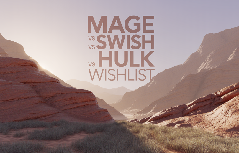 Mage vs Swish (Wishlist King) vs Hulk Wishlist & Favorites: 2026 Comparison