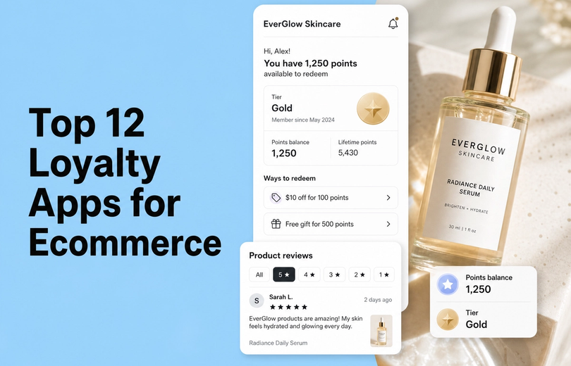 Top 12 Loyalty Apps for Ecommerce in 2026 (Across Platforms)