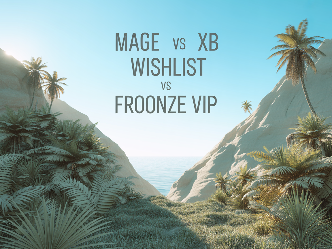 Mage vs XB Wishlist vs Froonze VIP Loyalty & Wishlist: 2026 Comparison