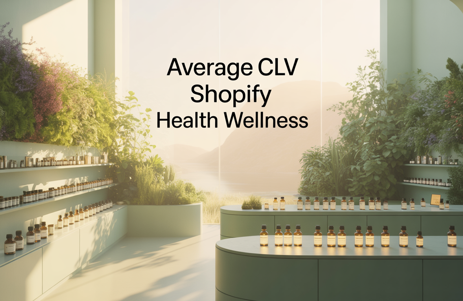 Average CLV: Shopify Health & Wellness