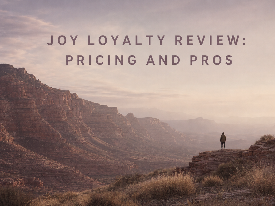 Joy Loyalty Shopify app review showing loyalty points, VIP tiers, and referral rewards