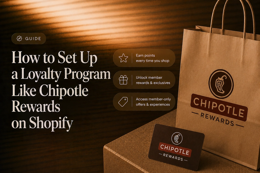 How to Set Up a Loyalty Program Like Chipotle Rewards on Shopify