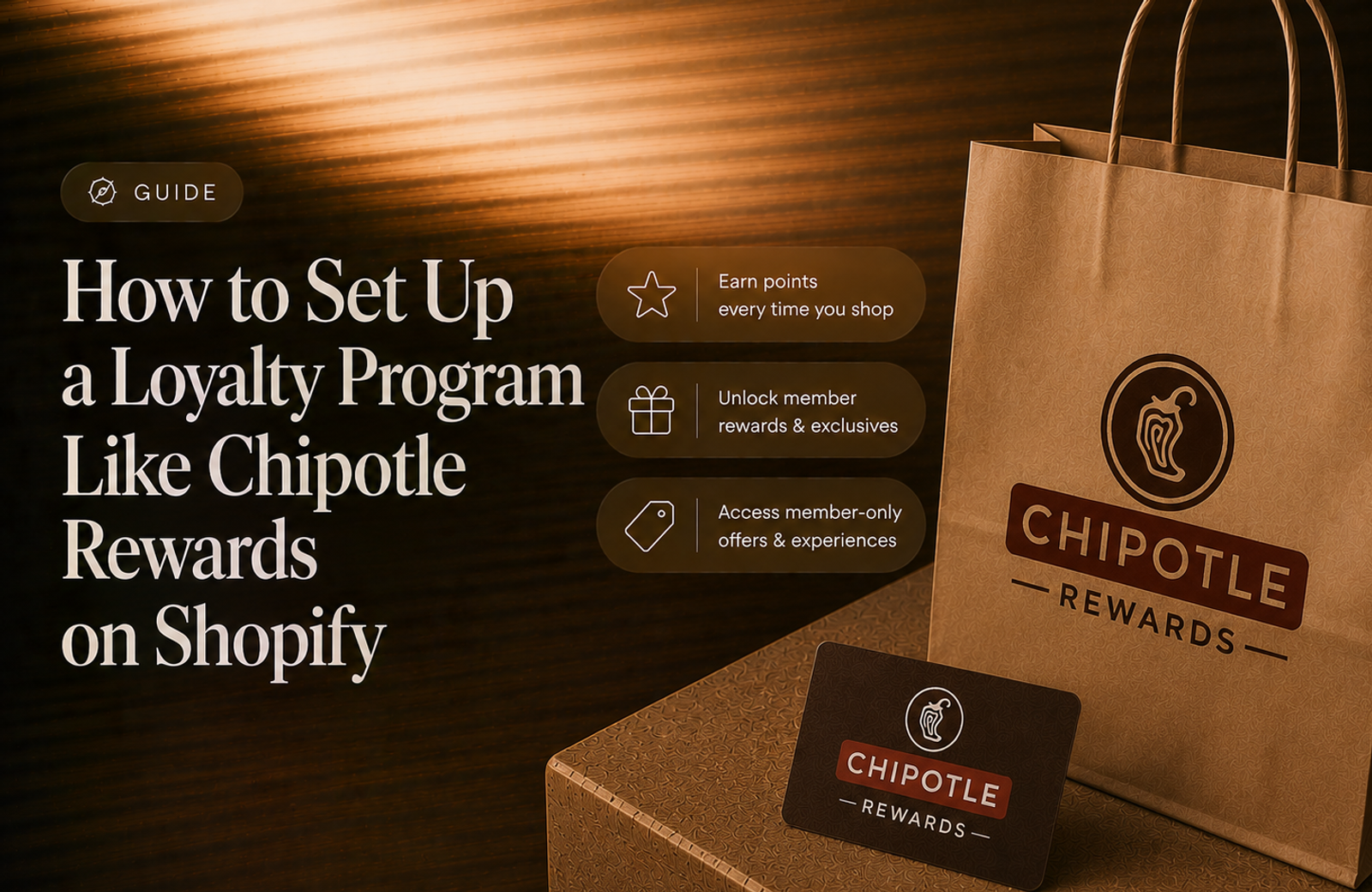 How to Set Up a Loyalty Program Like Chipotle Rewards on Shopify